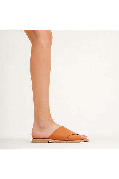 HalikarnasSandals Papuci de damă din piele naturală-8611
