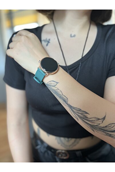 İSTLİV Unisex Yeşil Silikon Kordon Dijital Kol Saati