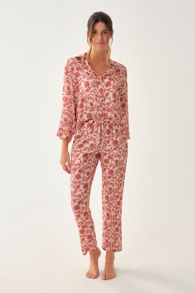 Dagi Rosa Pyjama-Set - Trendyol
