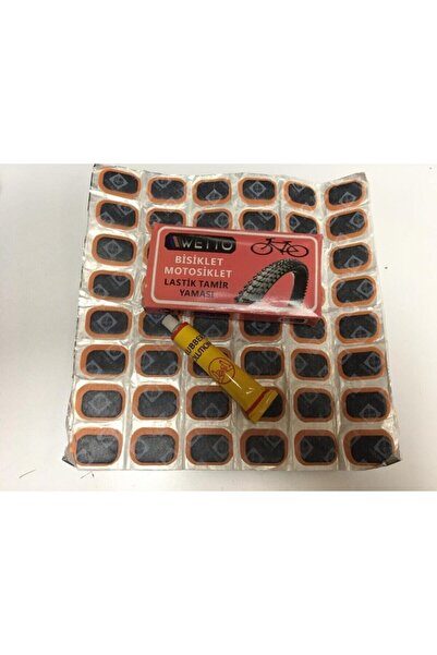 Wetto Lastik Yama Seti 48 Adet Yama + Yapıştırıcı Tüp