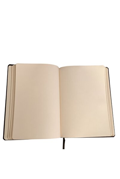 blume Caiet Acar Quimpir 14,3*20,5 Cm Copertă Tare Piele Veratică Necăptușită Caiet Negru cu Pictură Aurit