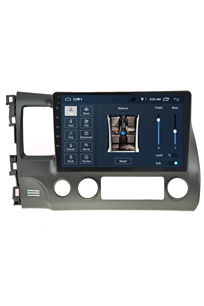 MYWAYY Honda Cıvıc Fd6 Android Carplay Navigasyon Multimedya Ekran Teyp 2gb Ram + 32gb Hdd