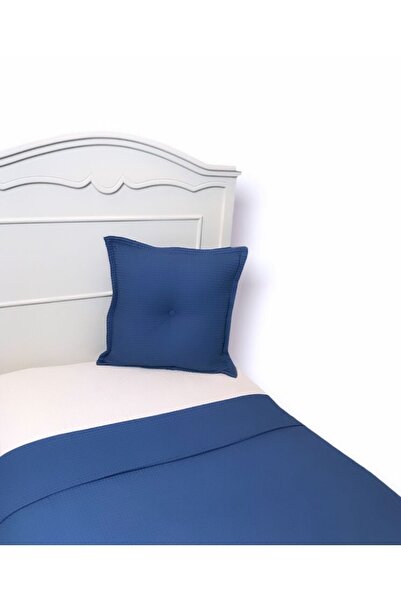 MundoLindo 100% бавовна, вафельна подушка, темно-синя