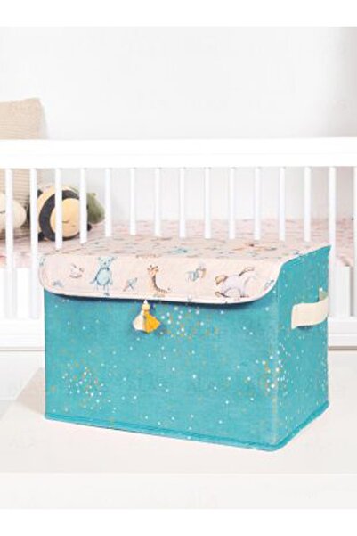 winbox Baby Bebek Kapaklı Kutu Maxi 35*23*23 Mavi