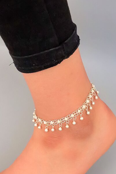 Midyat Nurtaş Gümüş Kişniş Sık Toplu Telkari 925 Ayar Kadın Gümüş Halhal 2010...