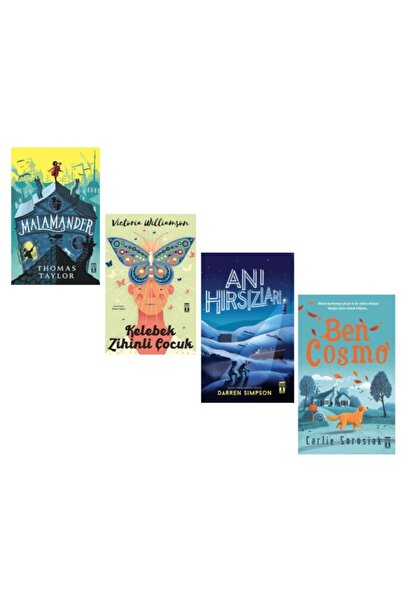 Timaş Çocuk Malamander & Kelebek Zihinli Çocuk & Anı Hırsızları & Ben Cosmo 4...