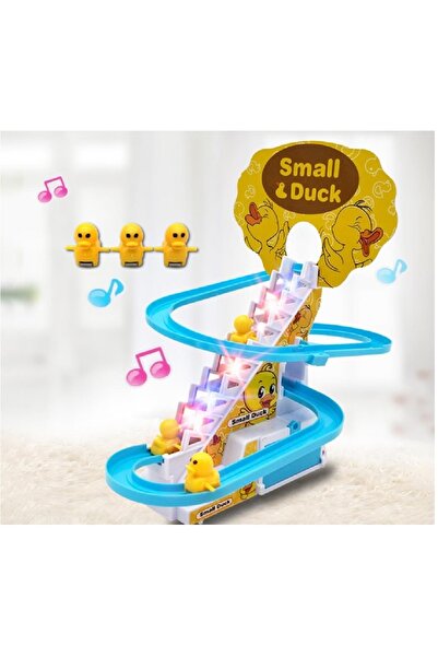 LRS STORE Ördek Dön Dolaş Işıklı Müzikli Ördekli Dön Dolaş Oyunu