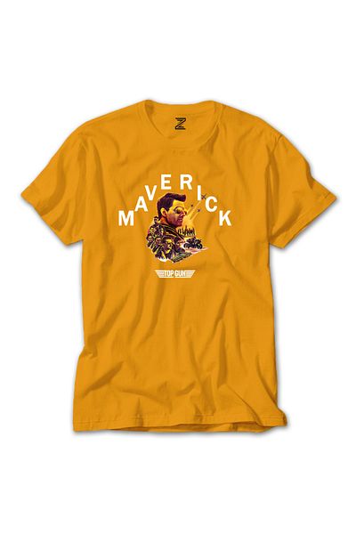 Z zepplin Κίτρινο T-shirt Top Gun Characters