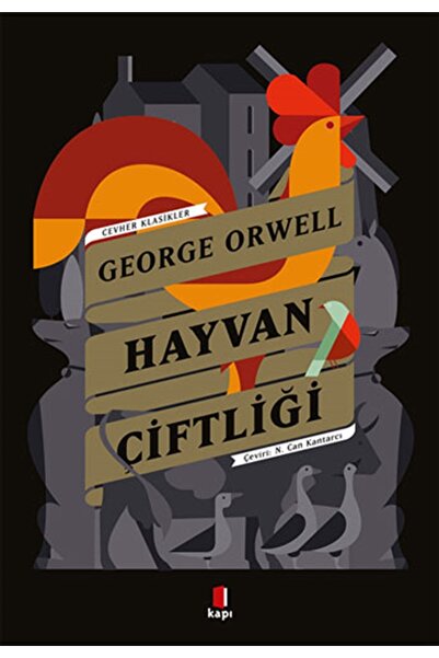 Kapı Yayınları Hayvan Çiftliği, George Orwell, , Hayvan Çiftliği Kitabı, 96 S...