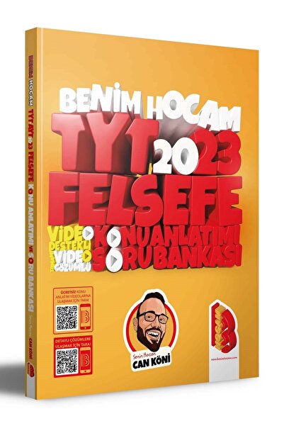 Benim Hocam Yayınları 2023 Tyt Felsefe Video Destekli Konu Anlatımı Ve Tamamı...