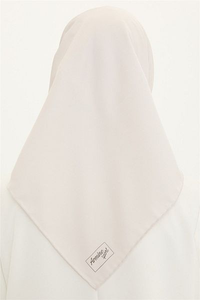 Armine Sport Plain Background Scarf 90x90 - Beige