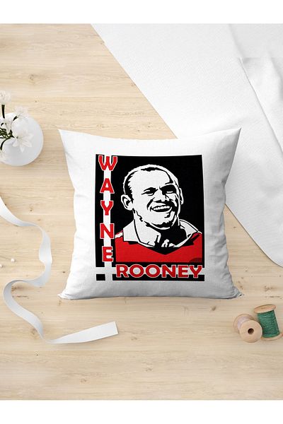 Panorama Ajans Wayne Rooney Legend Αγγλική Μαξιλαροθήκη ποδοσφαιριστή