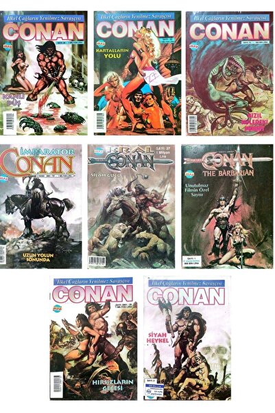 Kapadokya Yayınları Çizgi Roman . Conan . Unutulmaz . Çizgi Romanlar .özel Se...