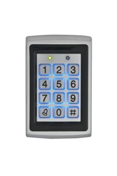LEDONLİNE Metal Işıklı Şifreli Kartlı Kapı Açma Kilidi Proximity Rfid