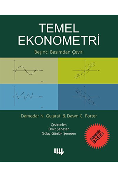 Literatür Yayıncılık Temel Ekonometri 5. Basımdan Çeviri (ekonomik Baskı)