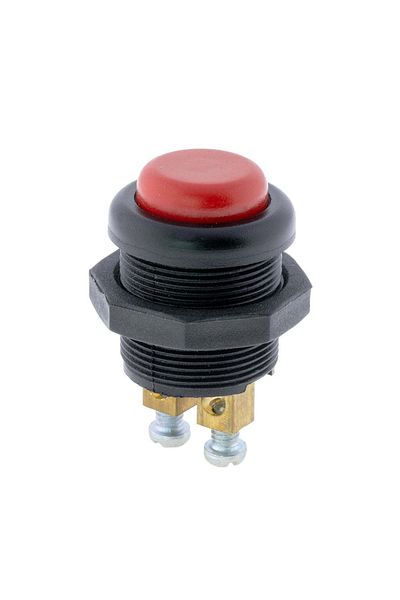 allestock Starter Horn Button with Terminal Block - Red Color