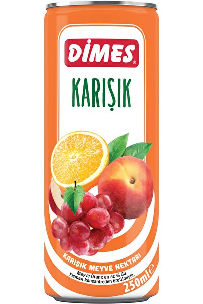 Dimes Karışık Nektarı Teneke 0.25x12 Adetli Paket