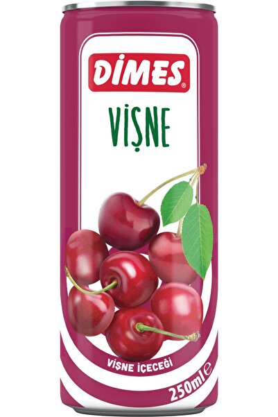 Dimes Vişne Nektarı Teneke 0.25 l*12 Adetli Paket