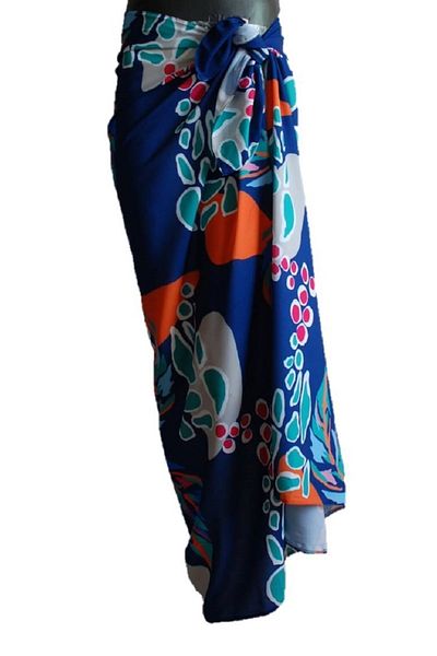 chacklin Chiffon Pareo/sarong/ Shawl/ Scarf First and Last Summer Series Shadow (Thick Does Not Show Inside)(120x150 Cm)