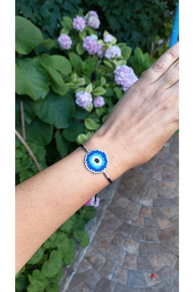 Atolye Ferda Evil Eye Themed Miyuki Bracelet
