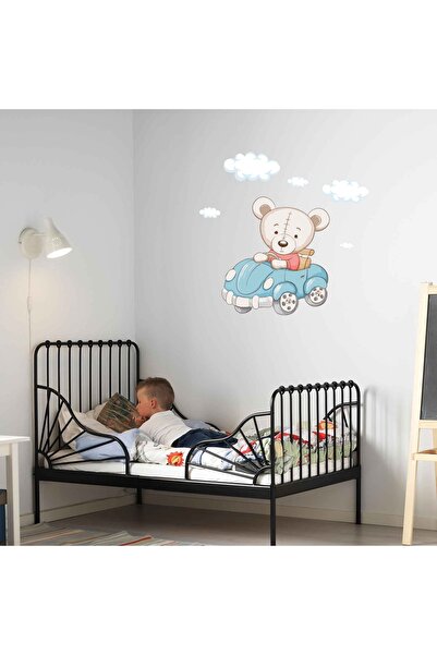 yapistirrco Arabalı Ayıcık Sticker