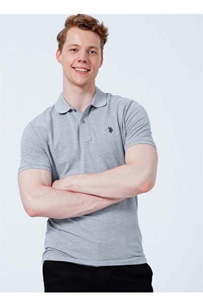 U.S. Polo Assn. Βάση. Μπλουζάκι Polo Assn Polo Collar Slim Fit, χωρίς τσέπη