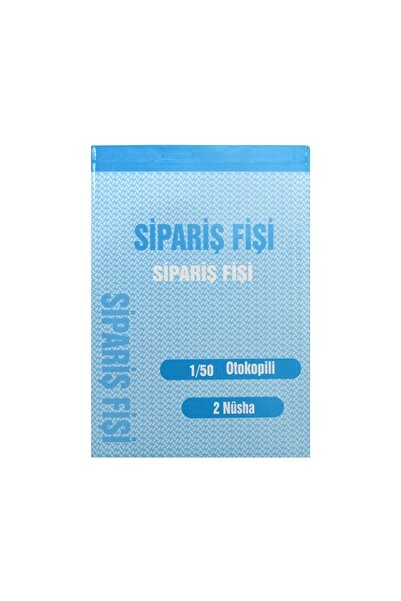 GÜRMAT Sipariş Fişi Otokopili 9.5x13.5 Cm 50x2 Nüsha Kod:21