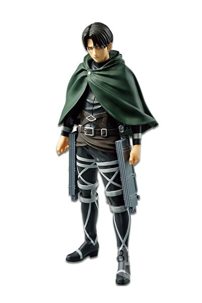 BANDAI Attack On Titan Anime Manga Figür - Levi Ackerman - 16 Cm - Kutulu