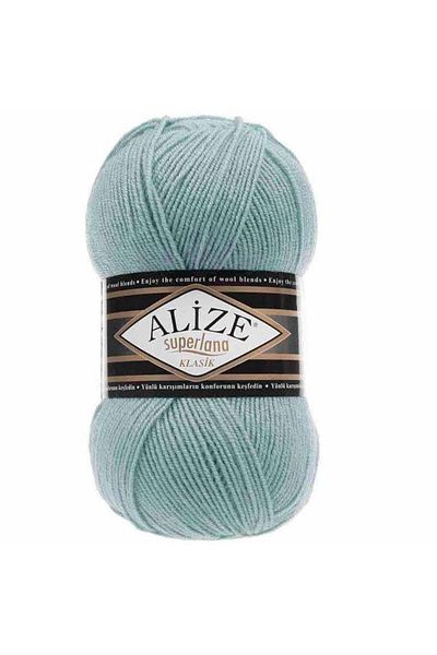 Alize Superlana 463 Model Classic Knit - Dark Mint