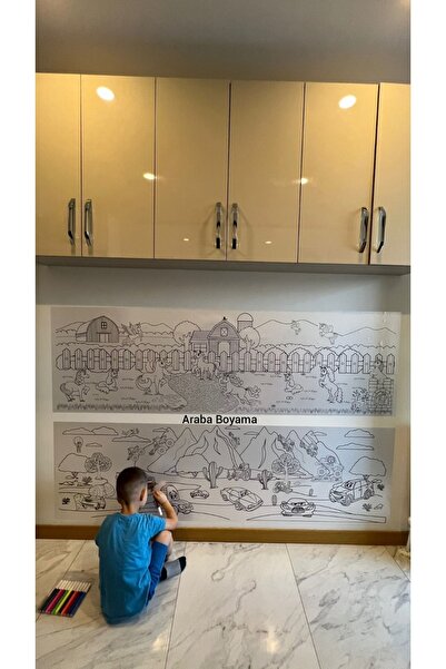 statik kağıt Statik Tutunma Özellikli Doya Doya Boyama 60x200 Araba Boyama