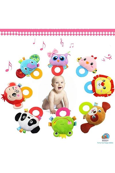 Toys Sozzy Rattle Teether My Dog Szy208