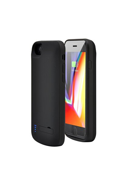 AktarMobile Iphone 6 Plus Uyumlu Şarjlı Kılıf 8000 Mah Bataryalı Kapak