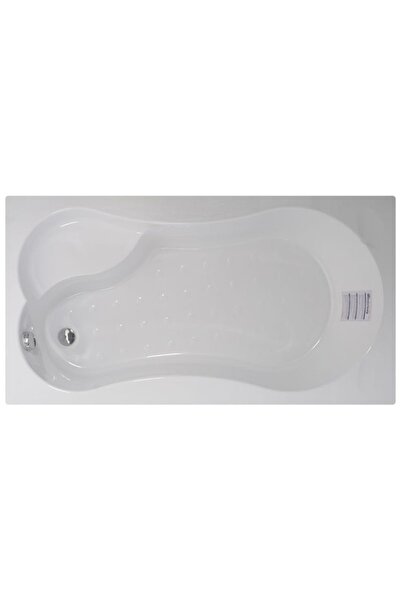 Waterway Valley Oturmalı Mini Dikdörtgen Küvet 150x80 H:43 Gövde+metal Ayak+dört Yön Panel