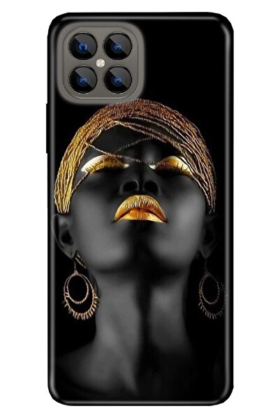 omix X600 Kılıf Silikon Tioserisi Desenli Resimli