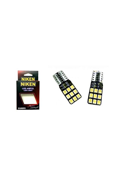 Niken T10 W5w 18 Ledli Tavan/park/palaka/iç Aydınlatma Led Ampulü