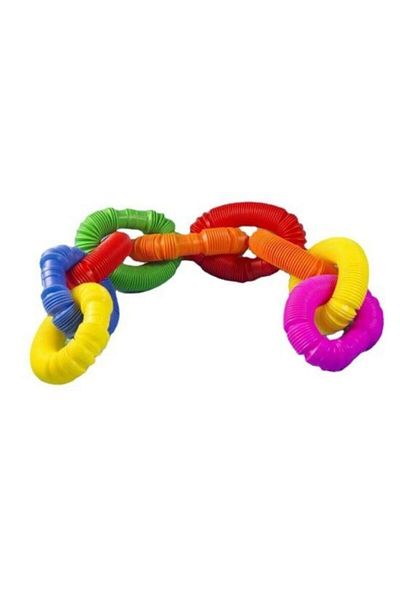 nesoedu 4Pcs Pop Tubee - Sensory Fidget Toys, Mental Educational