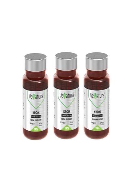 VeNatura 3 Pieces Chrome Picolinate - 90 Capsules