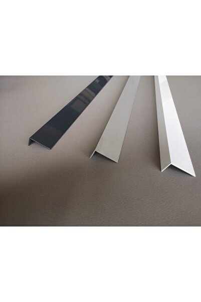 Genel Markalar Pvc Aksesuar- (6mt) 20x40 Mm Alüminyum "l Köşebent" Köşebent Profili Köşe Çıtası