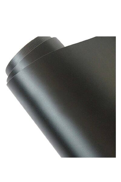 KRCDİJİTAL Mat Siyah (30 Cm X 1 Metre) Kendinden Yapışkanlı Kaplama Folyosu