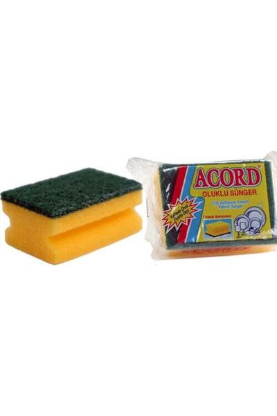 Acord 36 Τεμάχια Σφουγγάρια Πιάτων με Κυματοειδή Σχήματα Acod