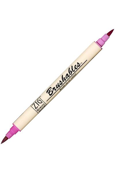 Zig Brushables Ms-7700 Pure Pink 025 Marker Pen