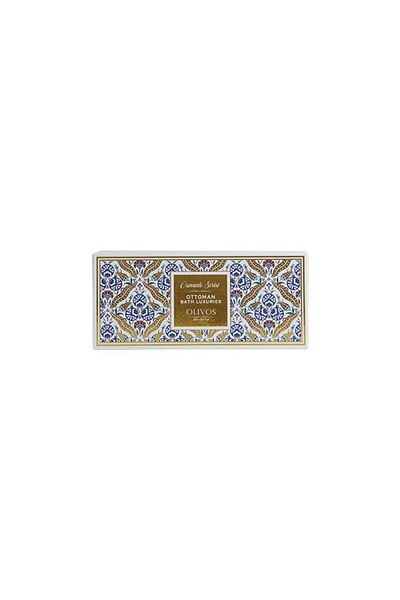 Olivos Ottoman Series Pattern 4 Olive Oil Soap + Granular Soap 250 Gr + 100 Gr