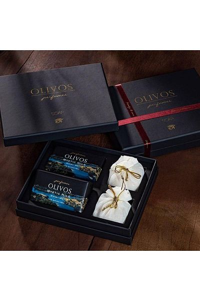 Olivos Perfume Series Magic Nile Gift Set 2x250 Gr + 2x100