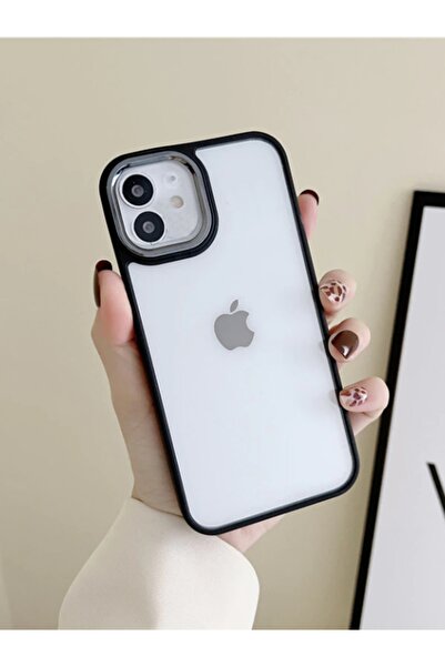 Fashion Luxury Case with Iphone 11 Compatible Acrylic Coating Transparent Color Lens Protection Frame