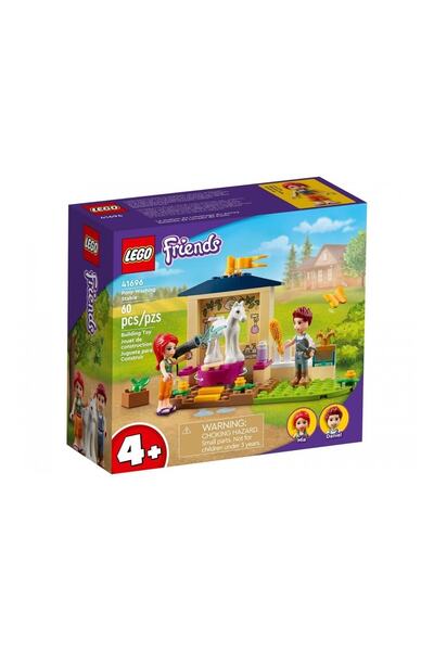 LEGO 41696 Friends Midilli Yıkama Ahırı, 60 Parça +4 Yaş