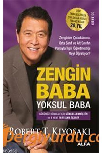 Alfa Yayınları Zengin Baba Yoksul Baba