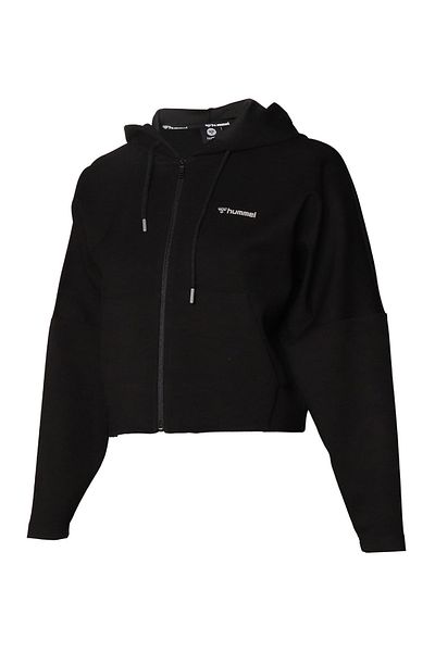 hummel Hmlmojave 921527 -2001 Black Women's Zip Hoodie Jacket - F