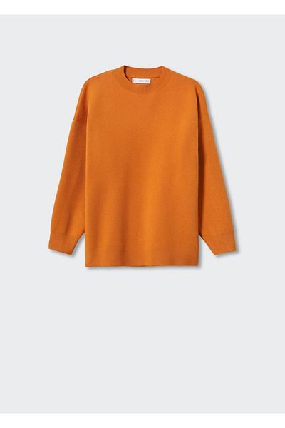 MANGO Woman Pulover tricotat cu croiala larga