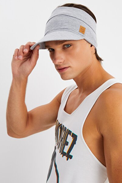 Butikgiz Чоловіча бавовняна кепка з захистом від ультрафіолету, тенісний стиль, візором, не пропускає піт