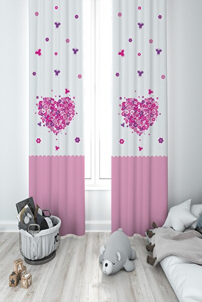BAMBAŞKA MODA Дитяча кімната для немовлят і дітей Квіткове серце з двома крил...